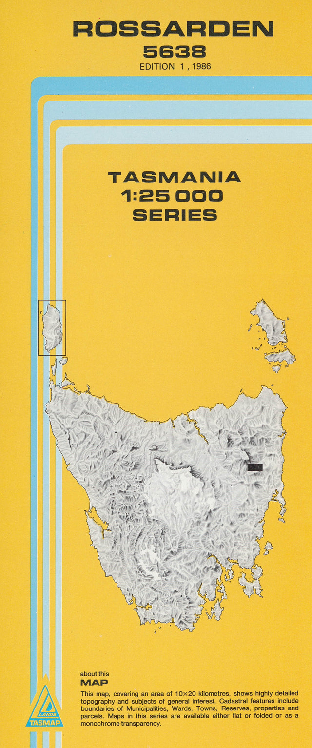 Cover of Rossarden 5638 1:25 000 map