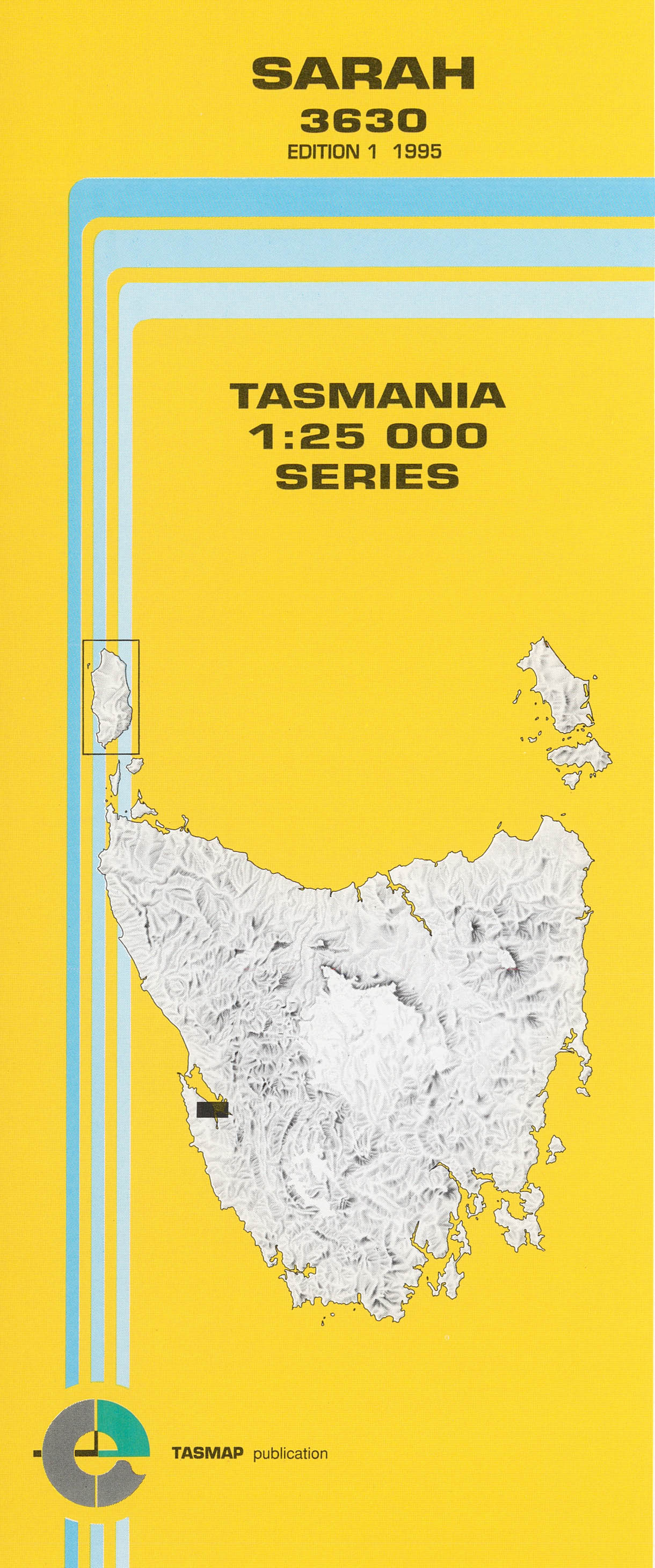 Cover of Sarah 3630 1:25 000 map