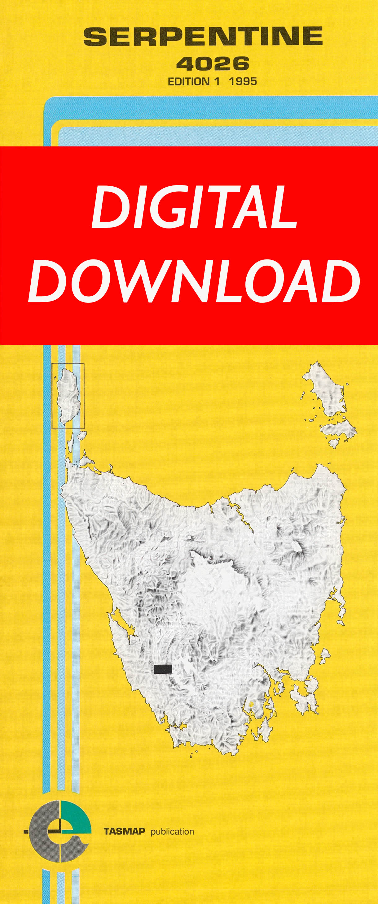 Cover of digital Serpentine 4026 1:25 000 map