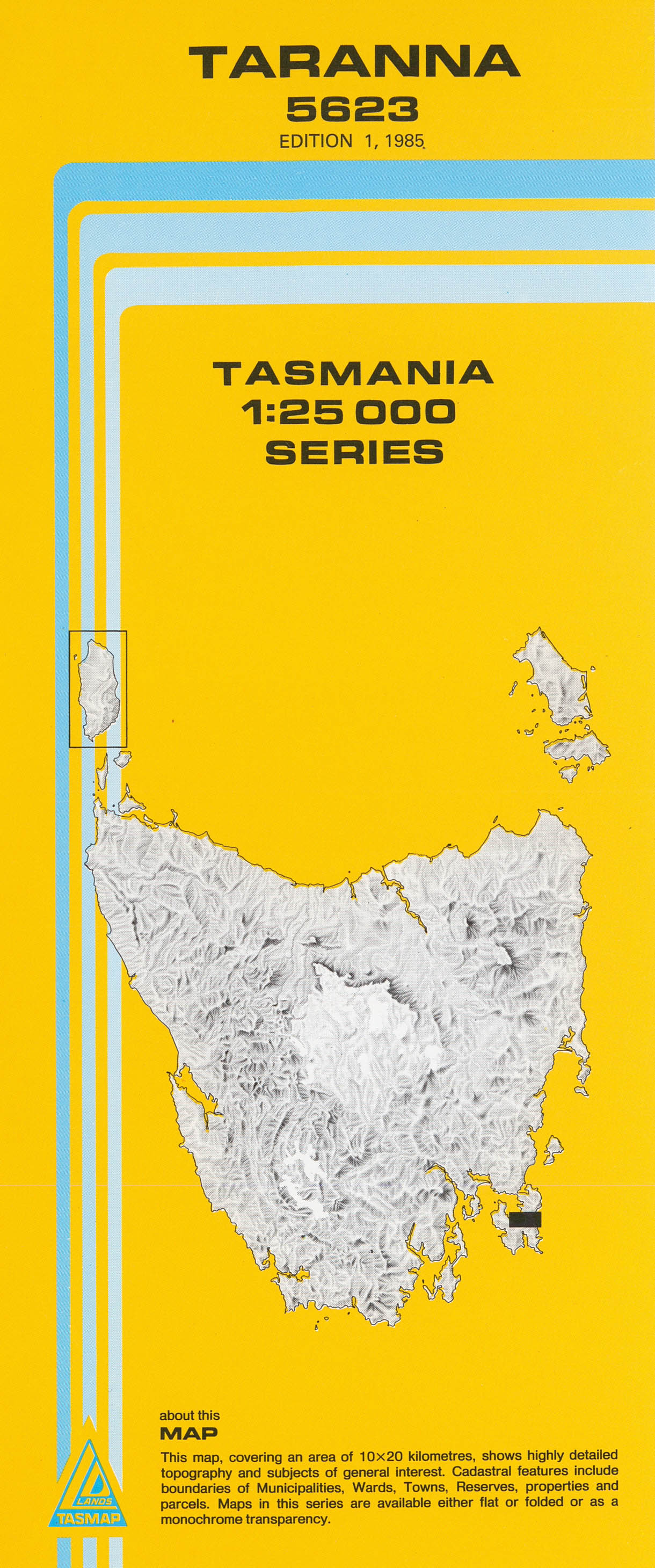 Cover of Taranna 5623 1:25 000 map
