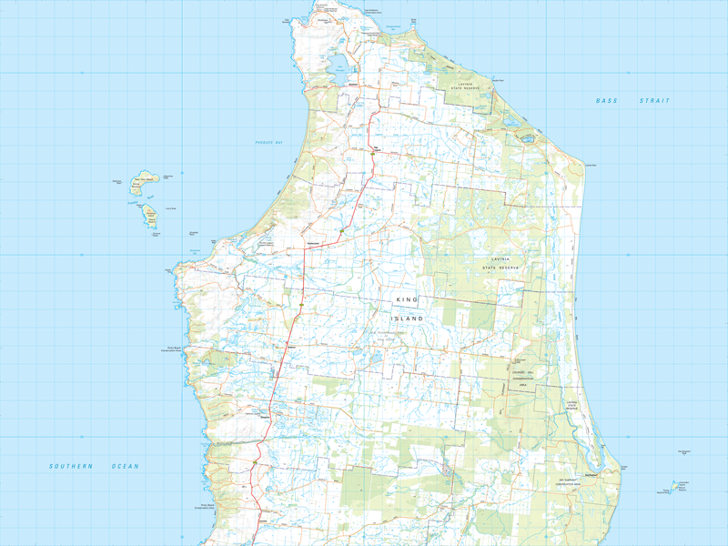 Thumbnail of Cape Wickham TC01 1:50 000 Series map