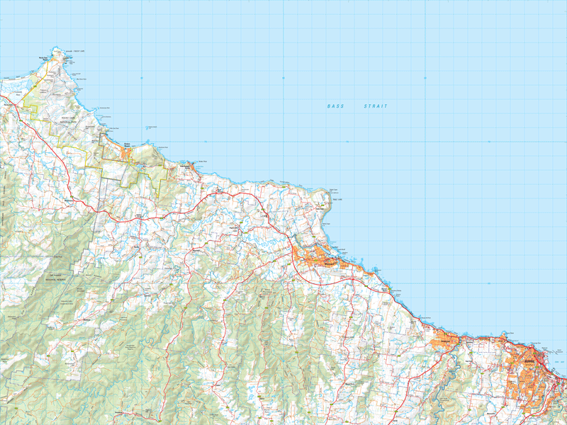 Thumbnail of Table Cape TH05 1:50 000 Series map