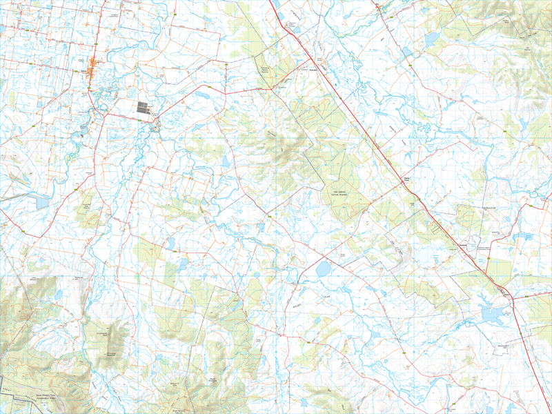 Thumbnail of Hummocky TL08 1:50 000 Series map