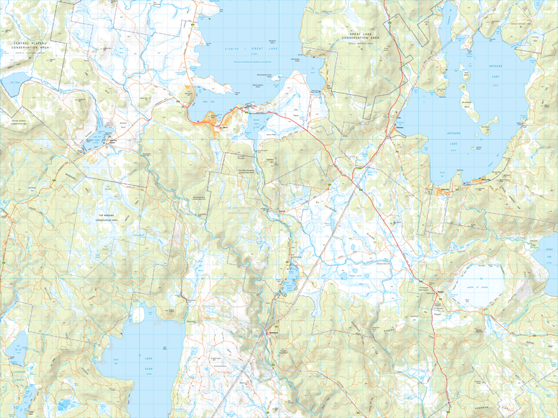 Thumbnail of Penstock TM07 1:50 000 Series map