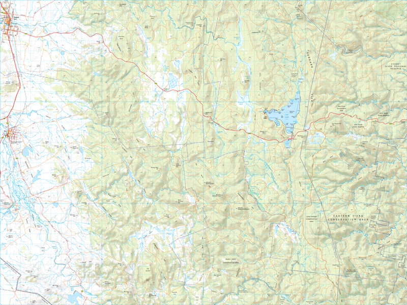 Thumbnail of Lake Leake TM09 1:50 000 Series map