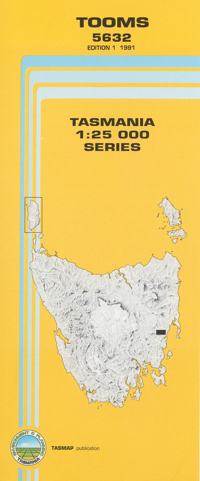Cover of Tooms 5632 1:25 000 map