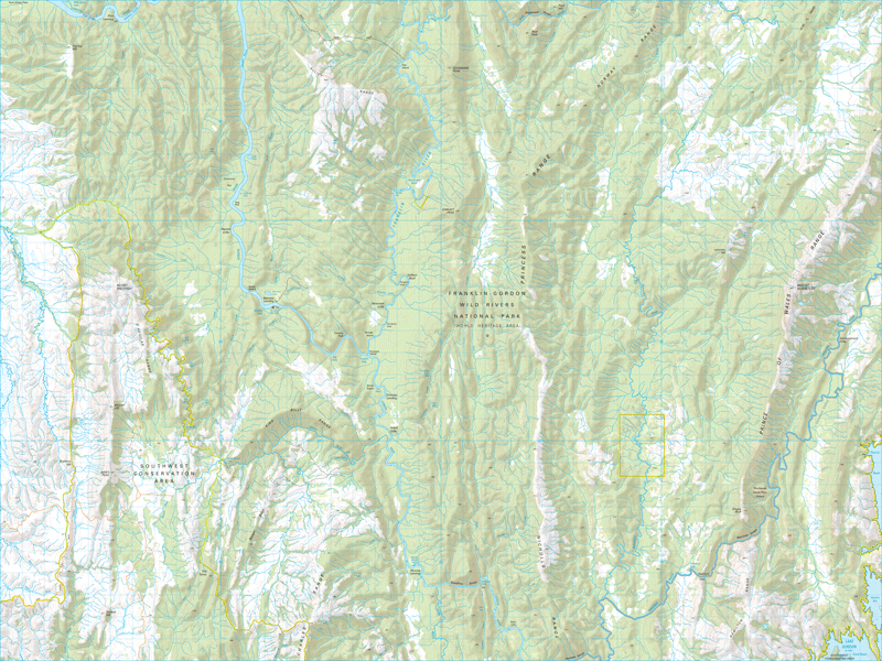 Thumbnail of Princess Range TP05 1:50 000 Series map