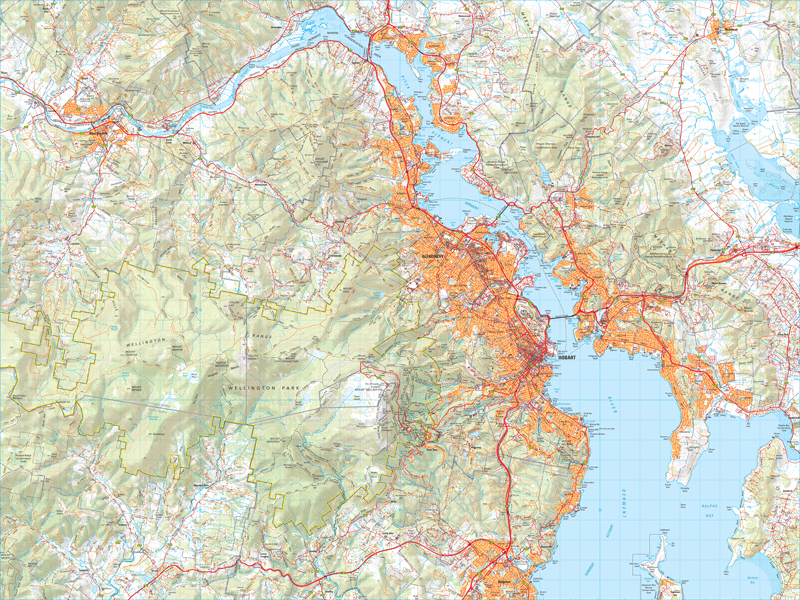 Thumbnail of Western Arthur TR06 1:50 000 Series map
