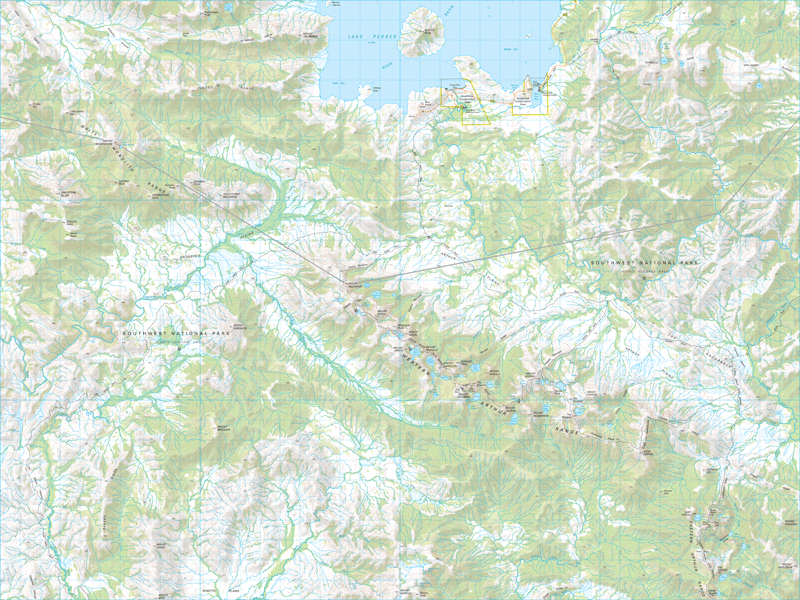 Thumbnail of Western Arthur TR06 1:50 000 Series map