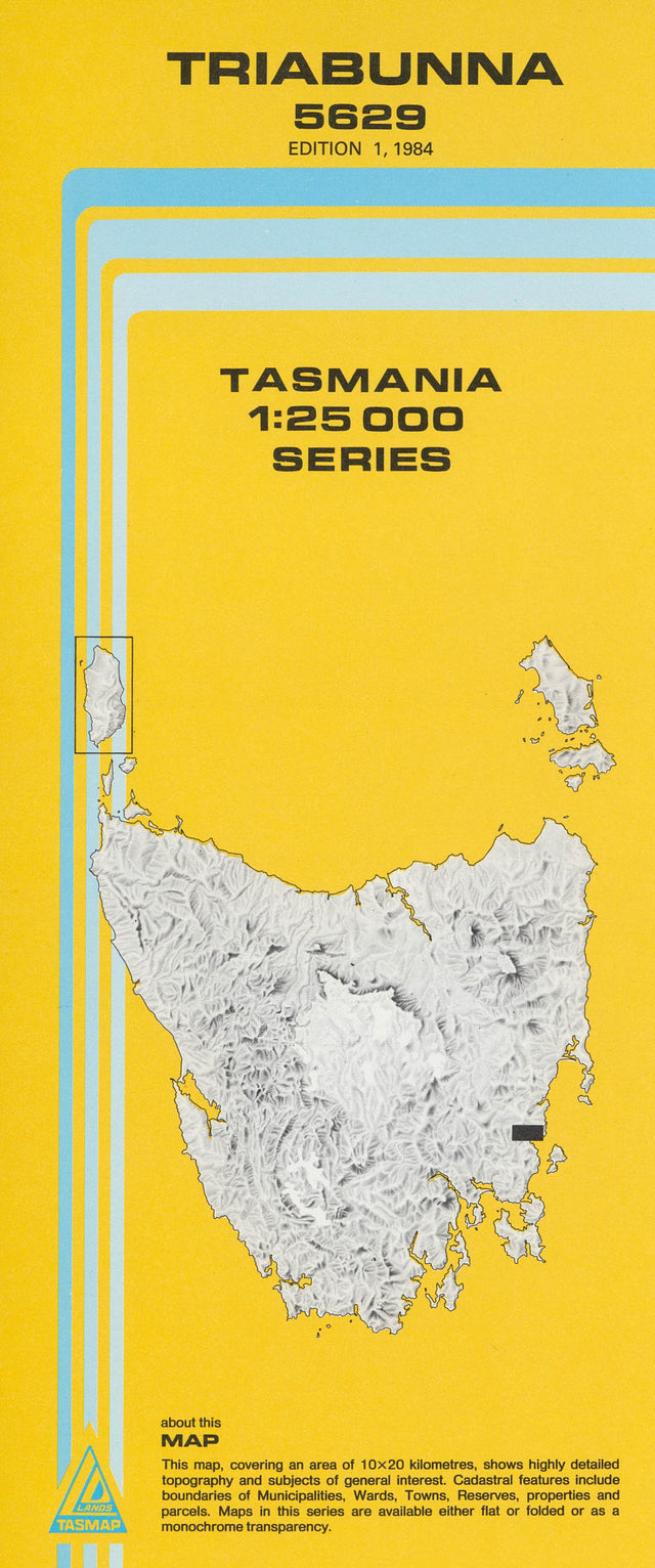 Cover of Triabunna 5629 1:25 000 map