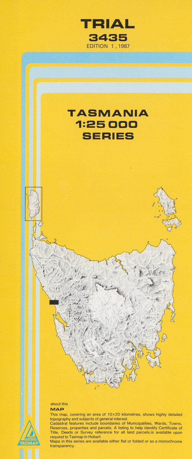 Cover of Trial 3435 1:25 000 map