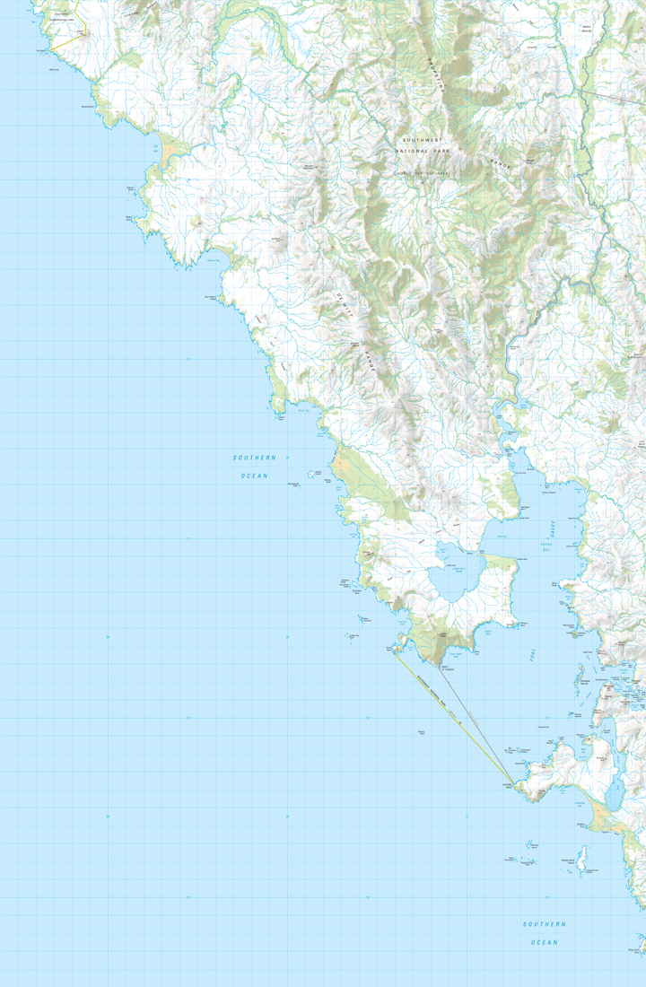 Thumbnail of Port Davey TS05 1:50 000 Series map