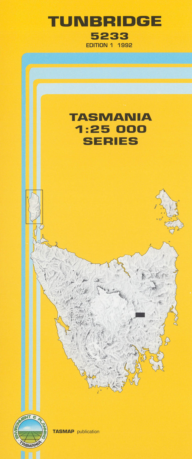 Cover of Tunbridge 5233 1:25 000 map