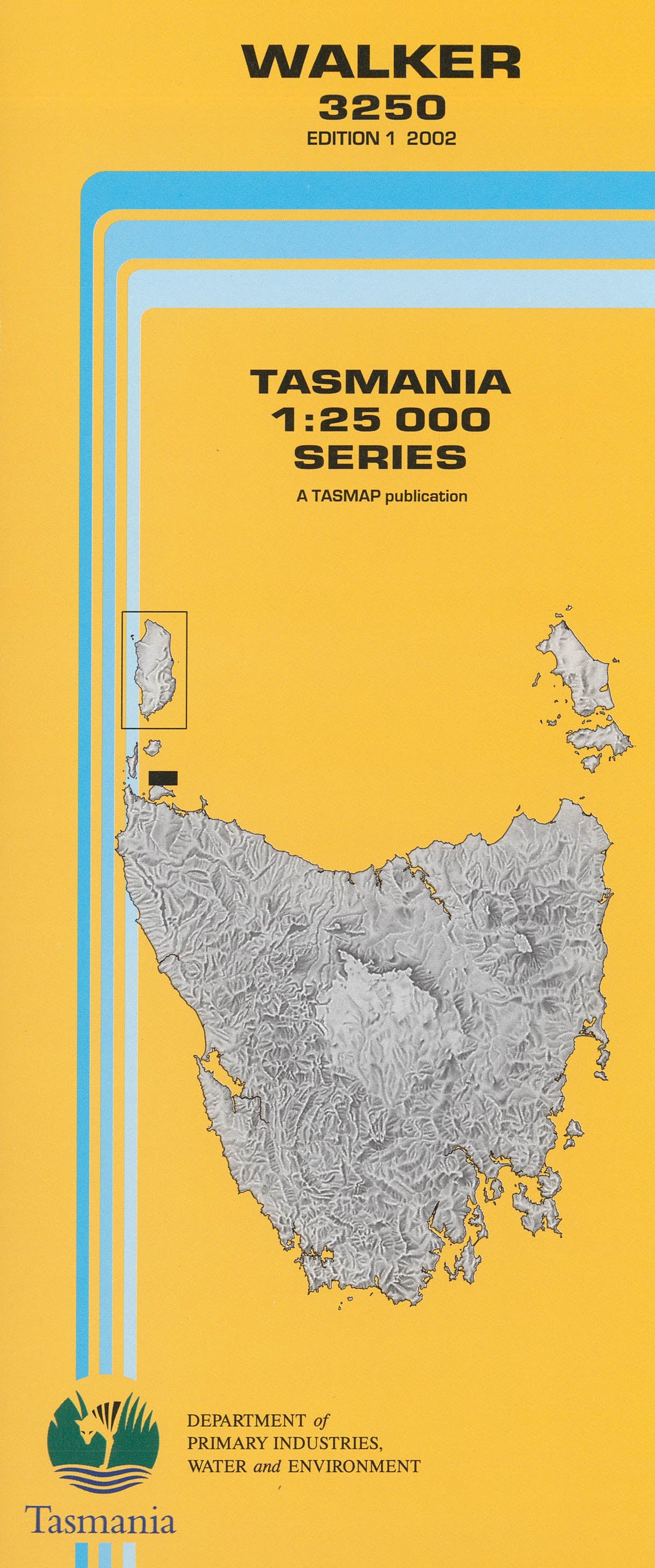 Cover of Walker 3250 1:25 000 map