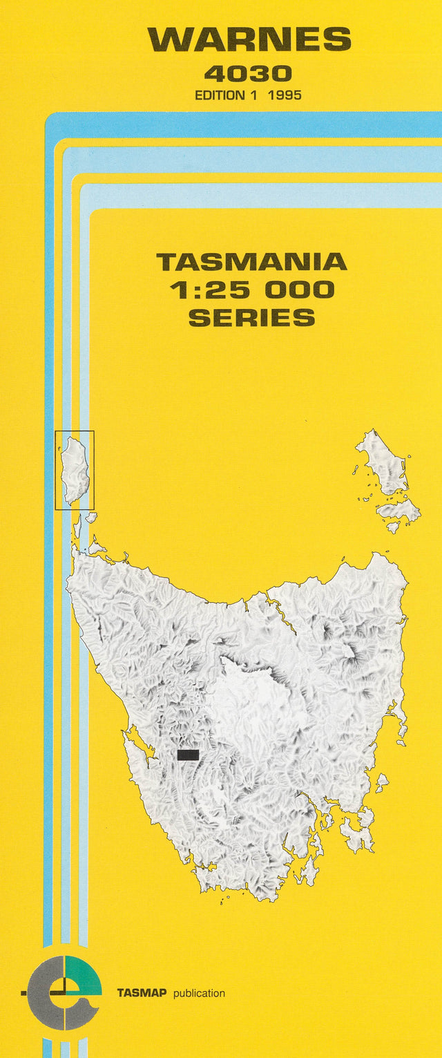 Cover of Warnes 4030 1:25 000 map
