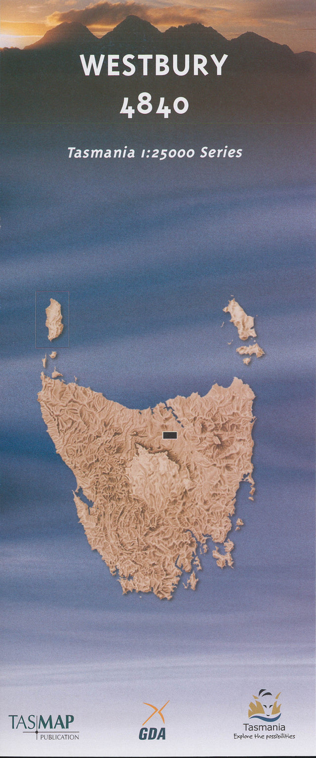 Cover of Westbury 4840 1:25 000 map