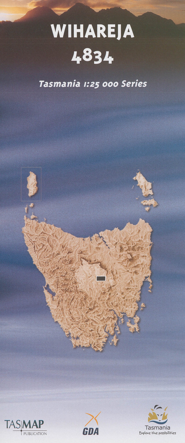Cover of Wihareja 4834 1:25 000 map