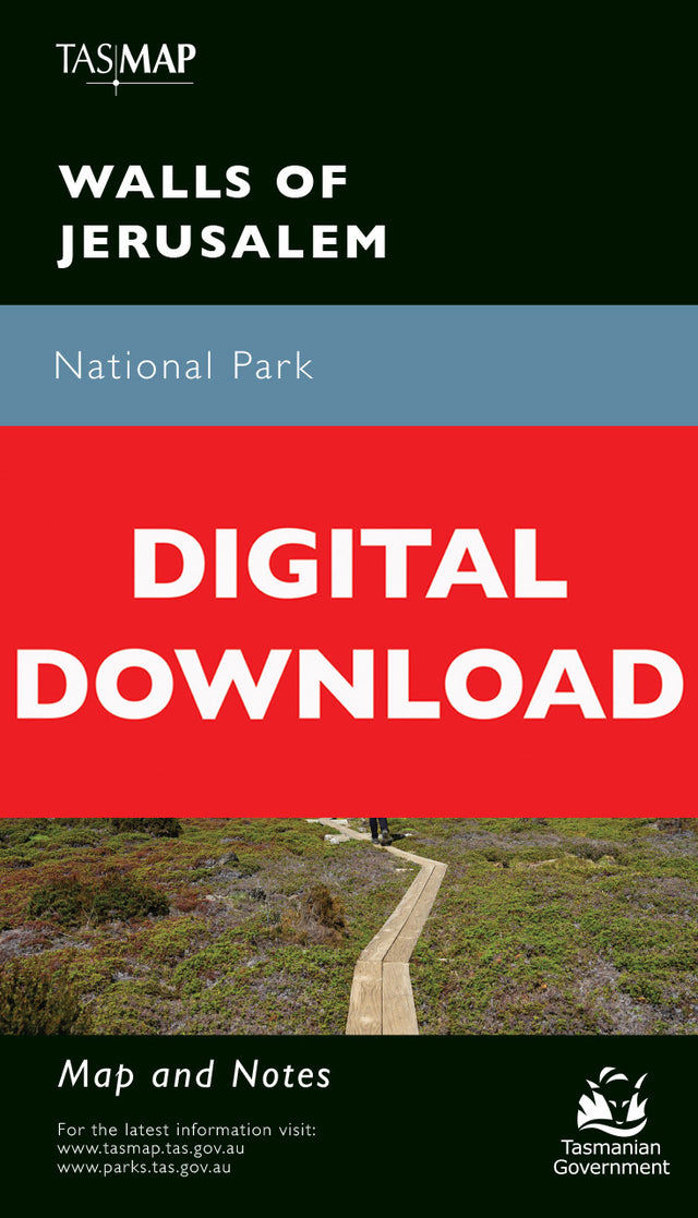 Cover of digital Walls of Jerusalem map