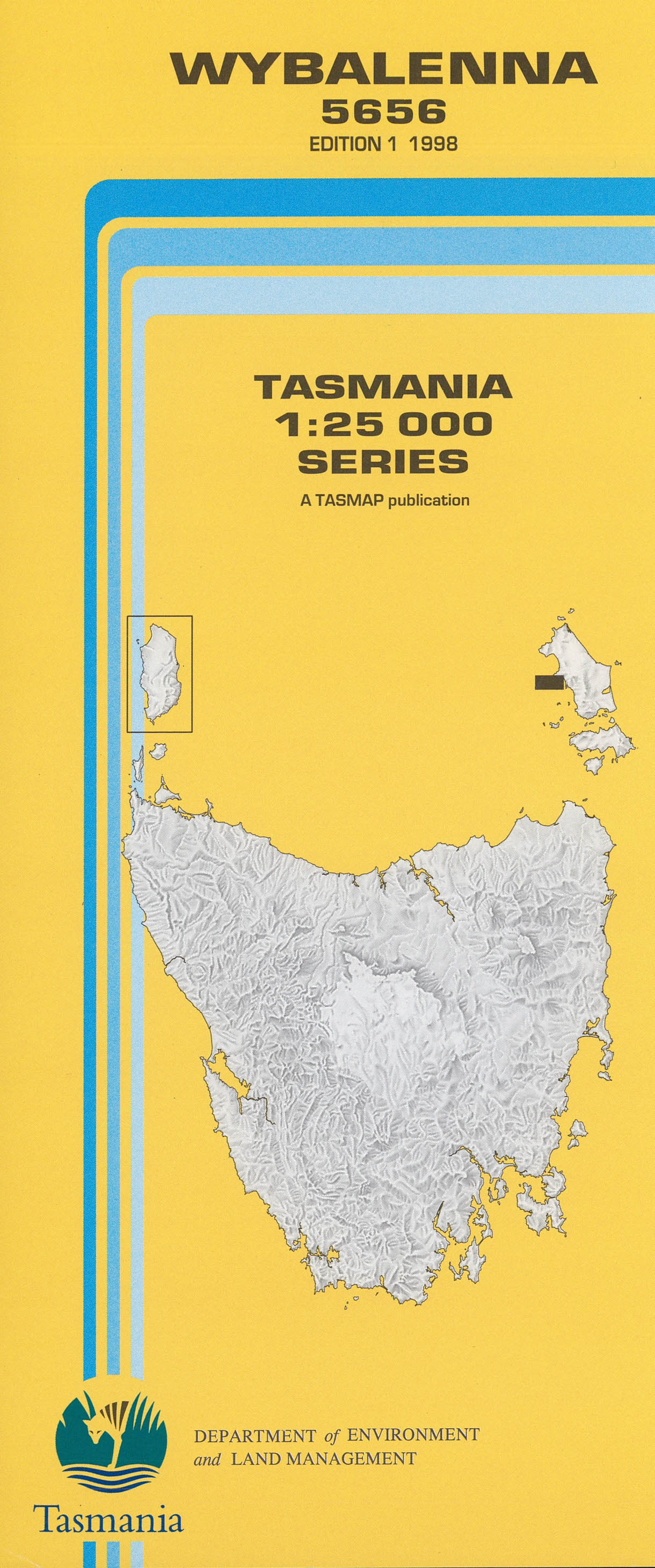 Cover of Wybalena 5656 1:25 000 map