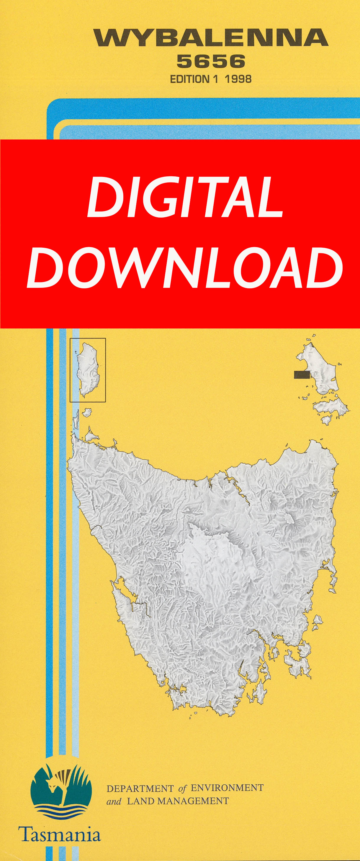 Cover of digital Wybalena 5656 1:25 000 map