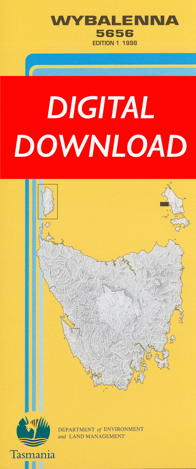 Cover of digital Wybalena 5656 1:25 000 map