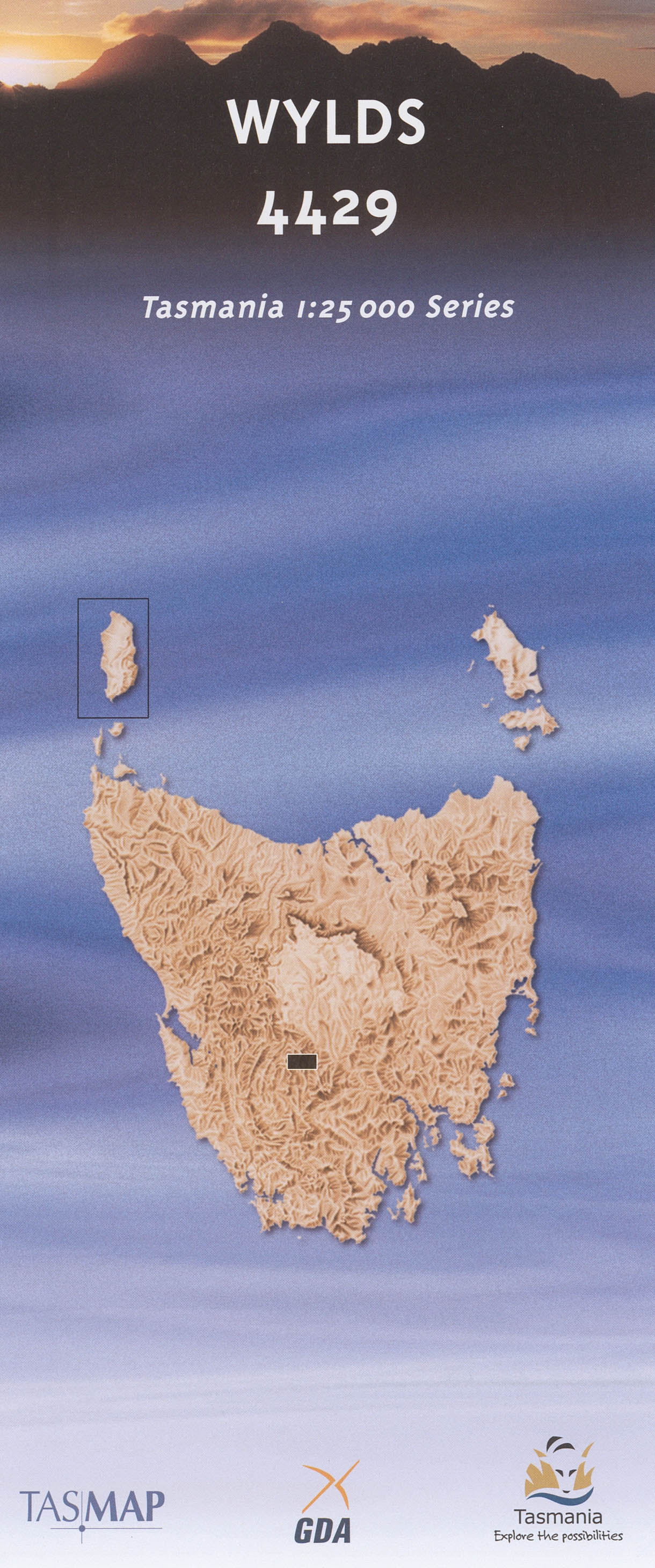 Cover of Wylds 4429 1:25 000 map