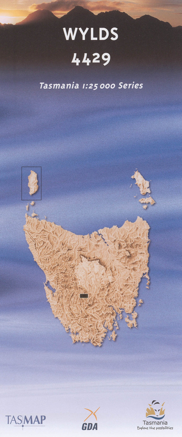 Cover of Wylds 4429 1:25 000 map