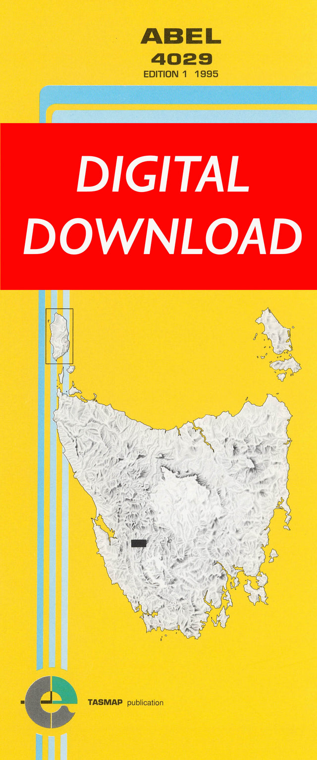 Abel 1:25000 Topographic/Cadastral Map