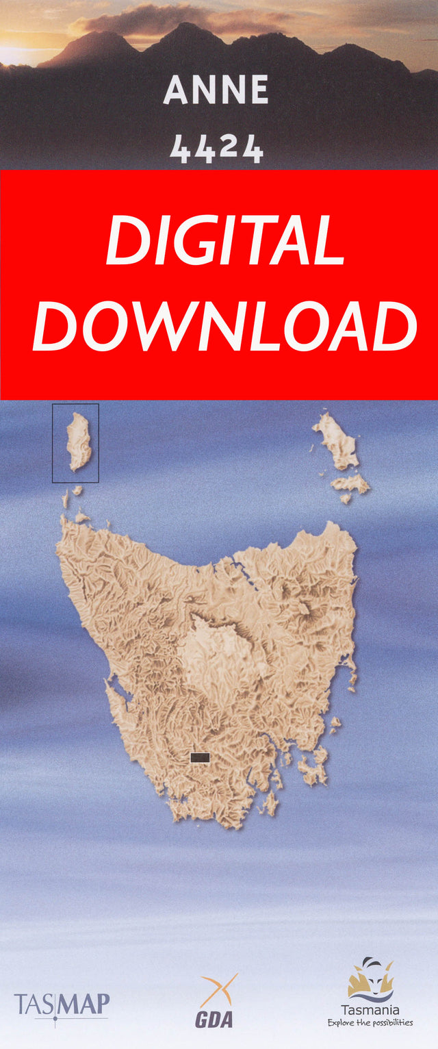 Cover of digital Anne 4424 1:25 000 map