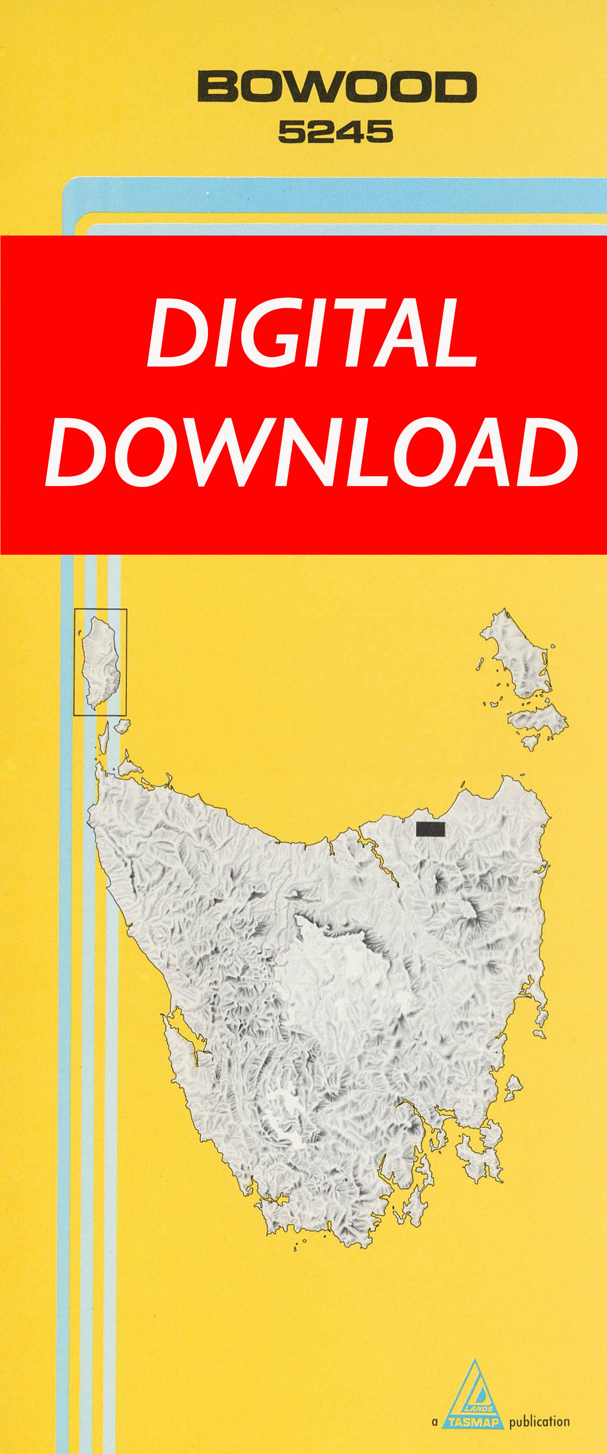 Cover of digital Bowood 5245 1:25 000 map