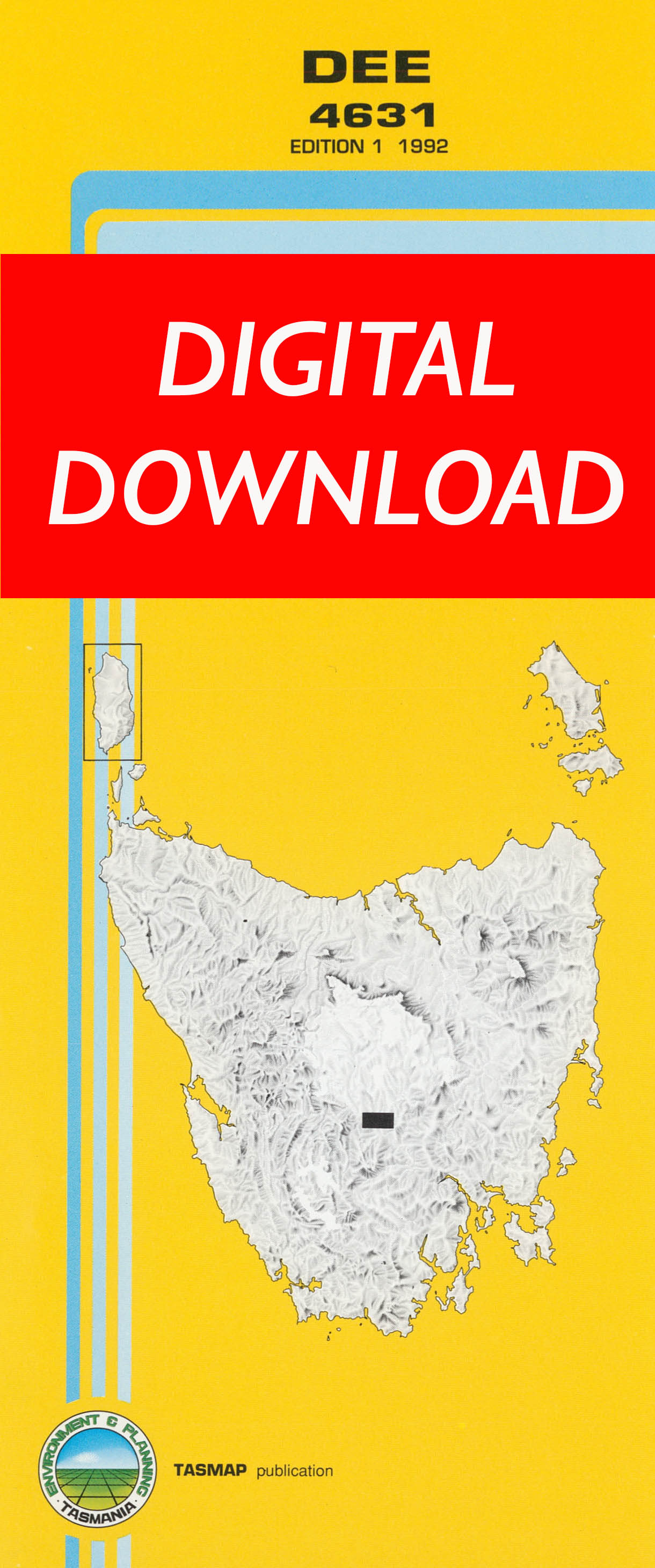Cover of digital Dee 4631 1:25 000 map