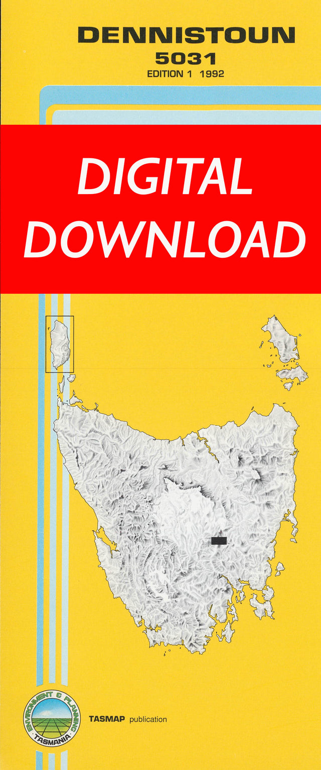Cover of digital Dennistoun 5031 1:25 000 map
