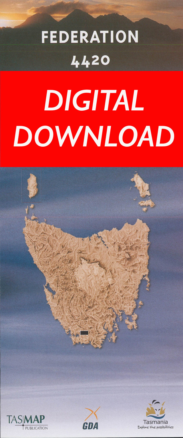 Cover of digital Federation 4420 1:25 000 map