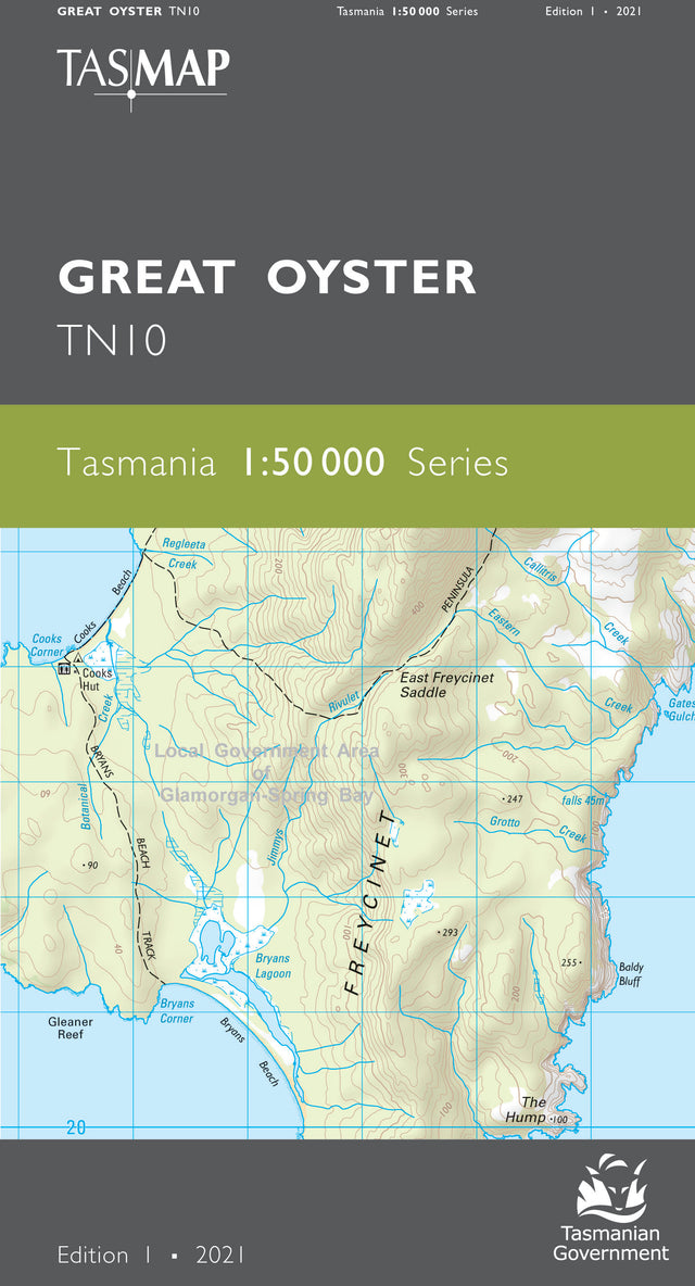 Cover of Great Oyster TN10 1:50 000 Series map