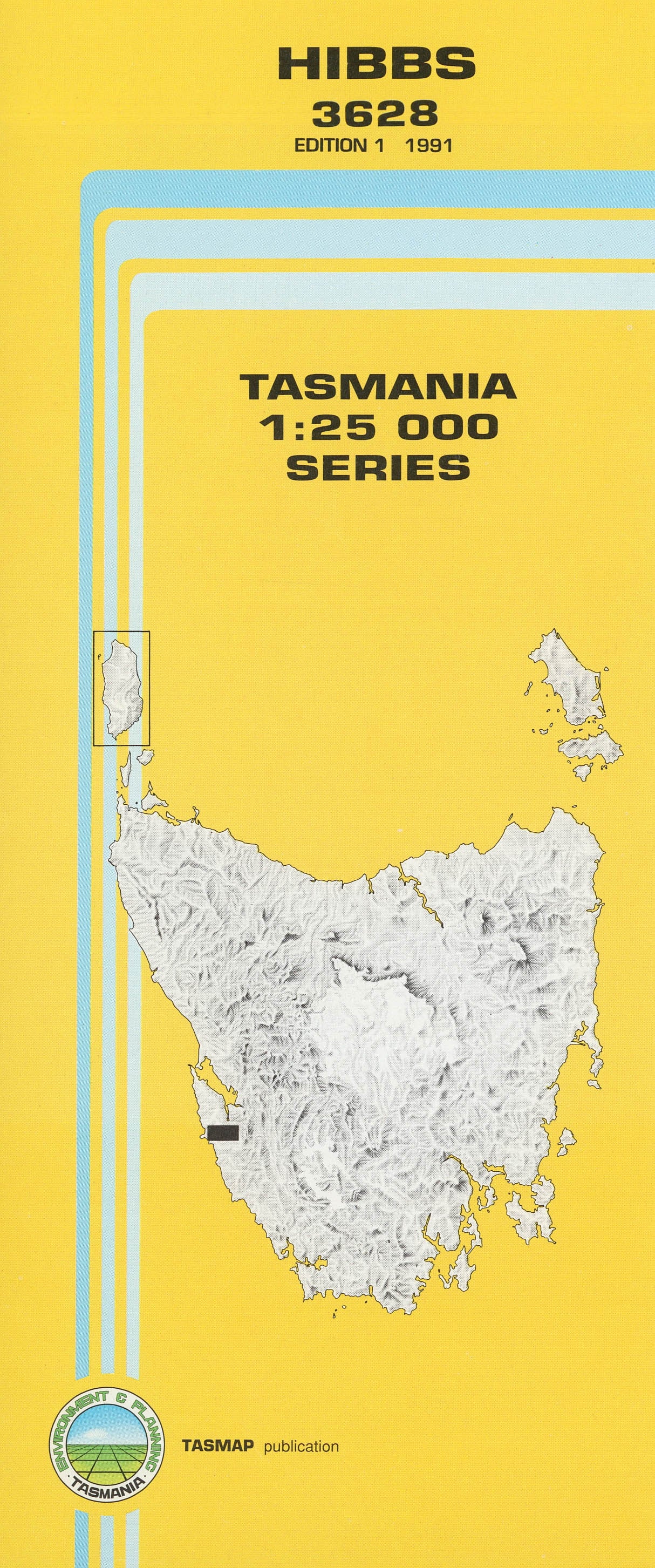 Cover of Hibbs 3628 1:25 000 map