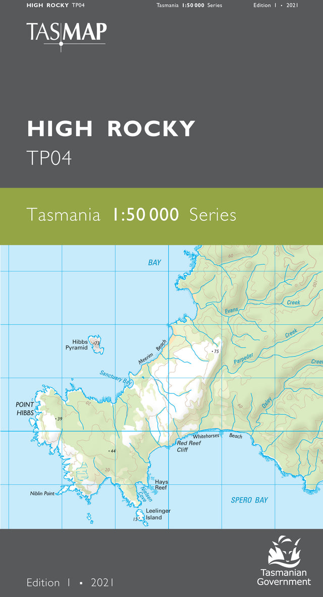 Cover of High Rock TP04 1:50 000 Series map