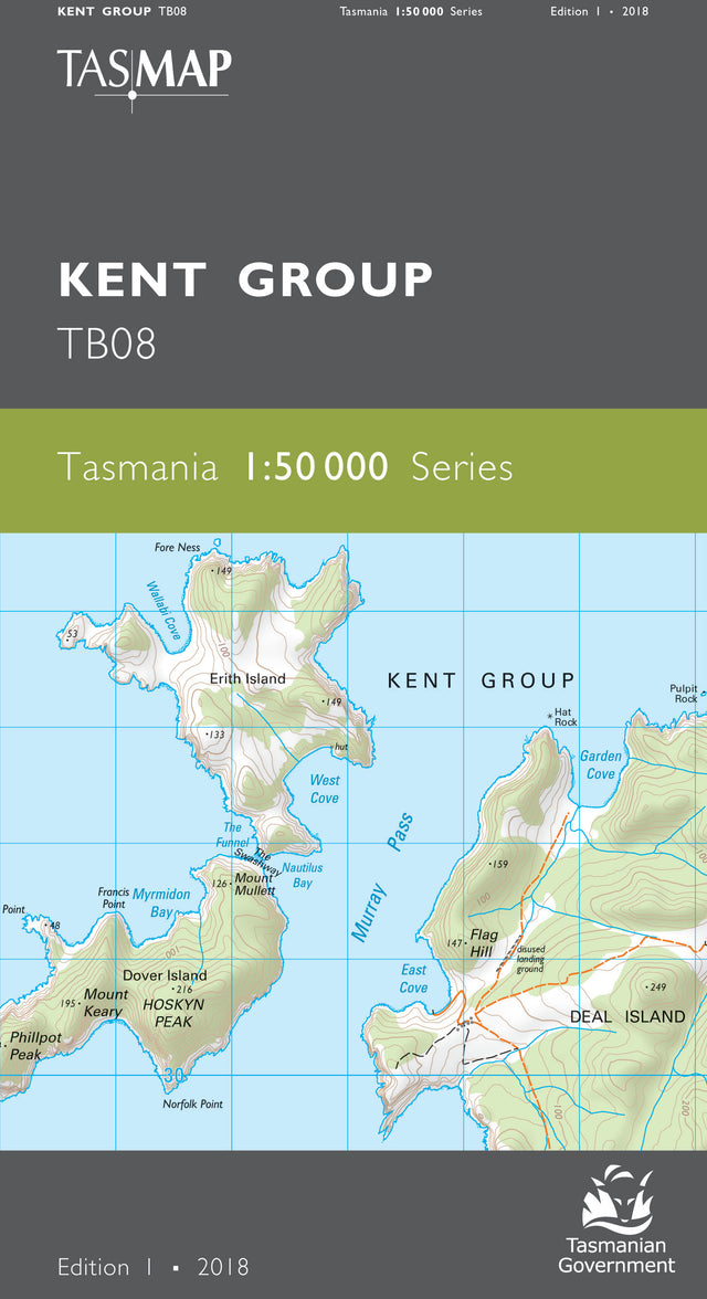 Cover of Kent Group TB08 1:50 000 Series map