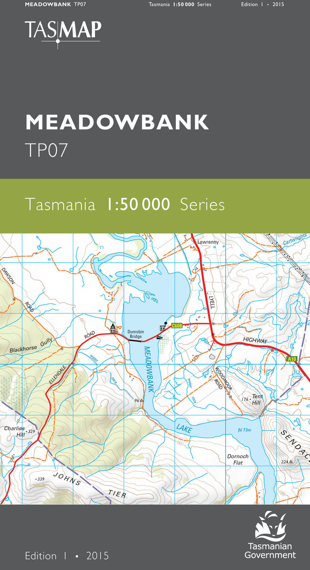 Cover of Meadowbank TP07 1:50 000 Series map