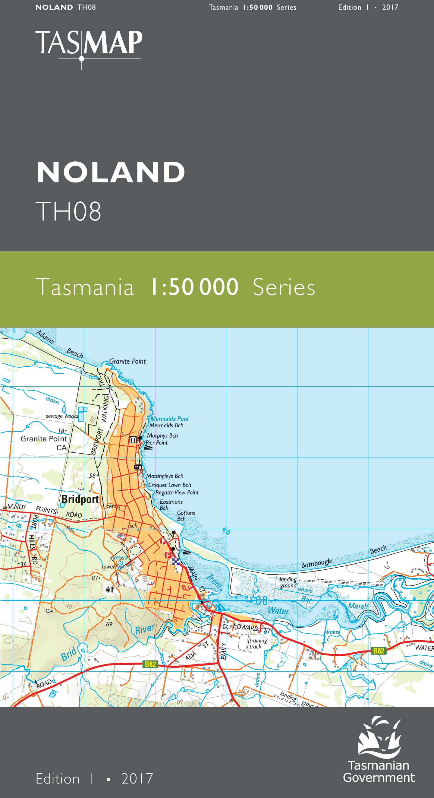 Cover of Noland TH08 1:50 000 Series map