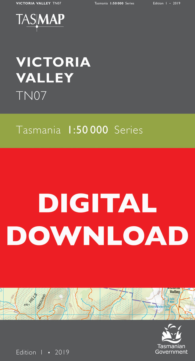 Cover of digital Western Arthur TR06 1:50 000 Series map