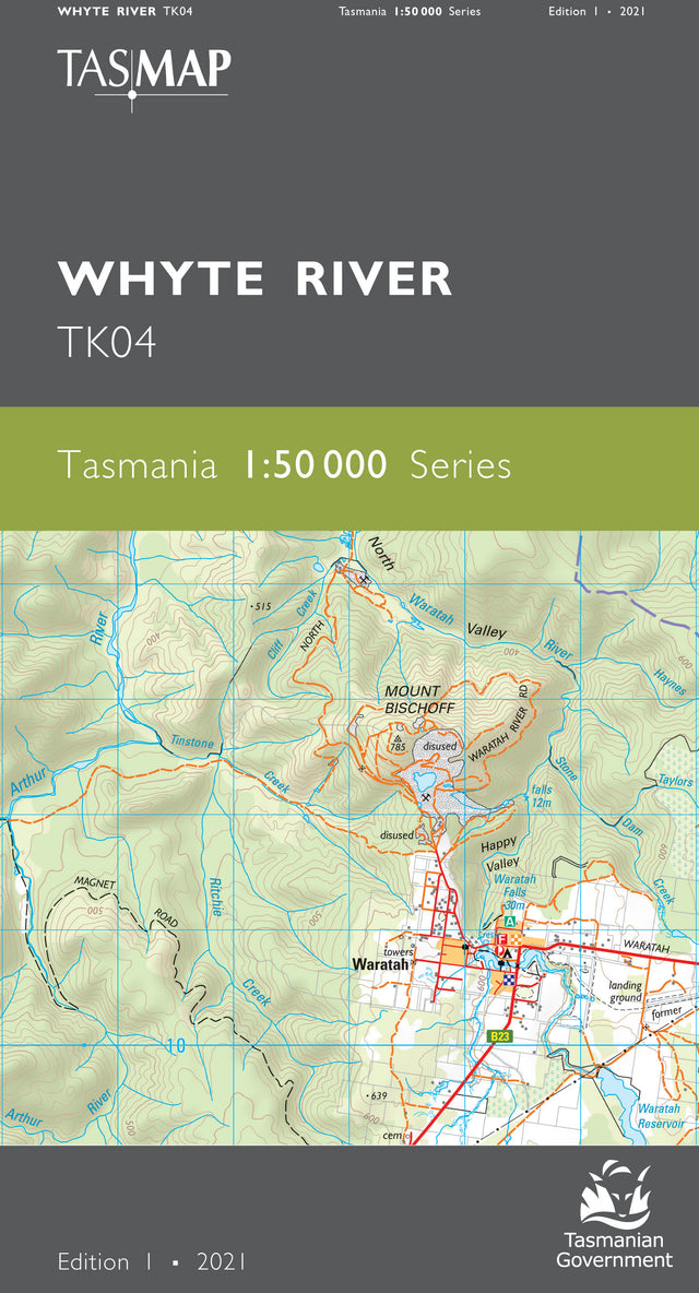 Cover of Whyte River TK04 1:50 000 Series map