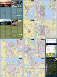 Visitors Map Tasmania reverse side thumbnail