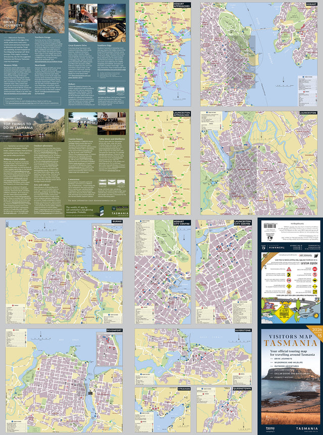 Visitors Map Tasmania – TASMAP