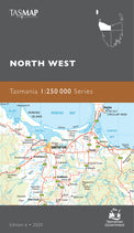 Cover of North West 1:250 000 map