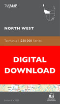 Cover of digital North West 1:250 000 map