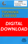 Cover of digital Spero 1:100 000 Series map