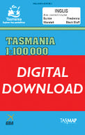 Cover of digital Inglis 1:100 000 Series map
