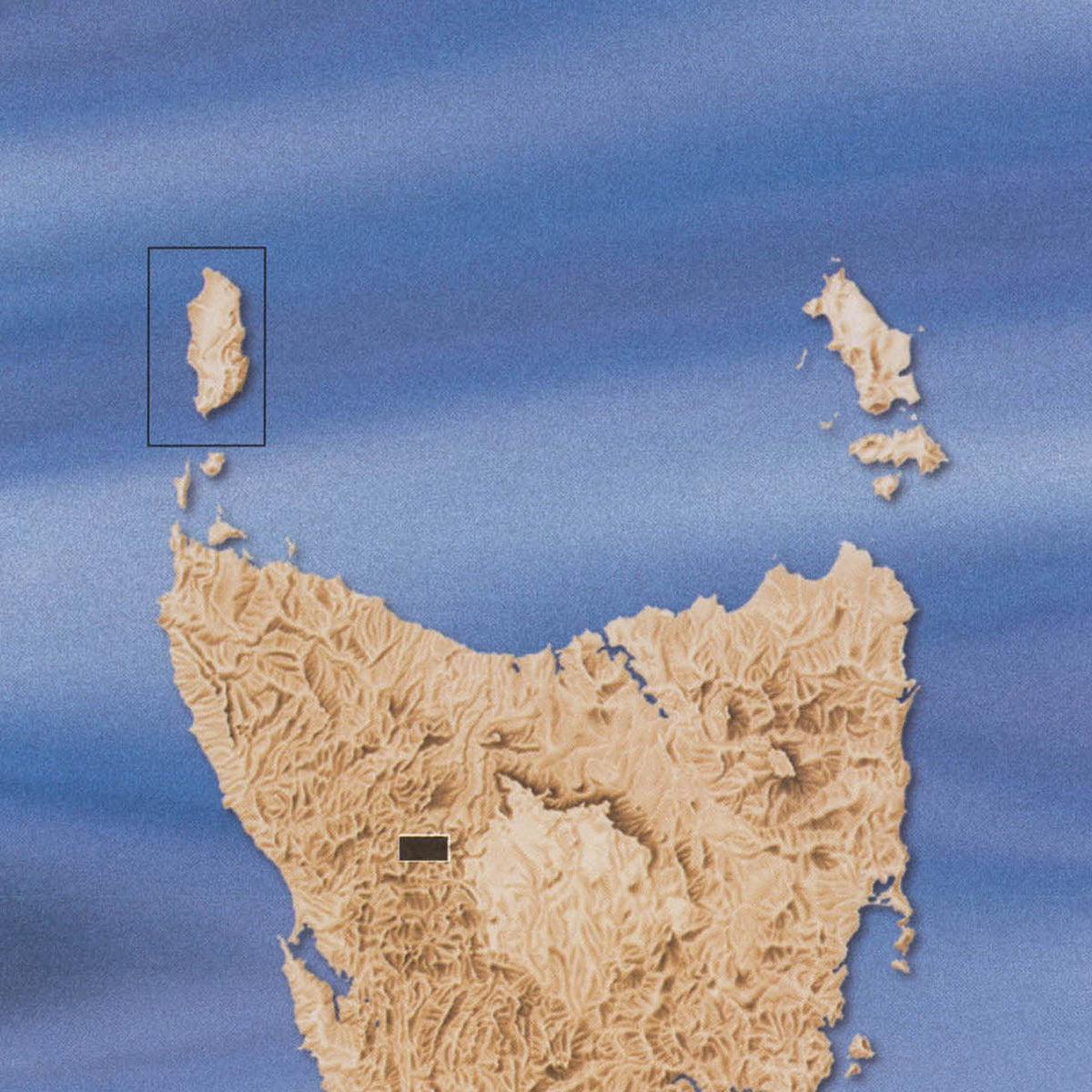 Achilles 1:25000 Topographic/Cadastral Map – TASMAP