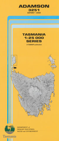 Adamson 1:25000 Topographic/Cadastral Map