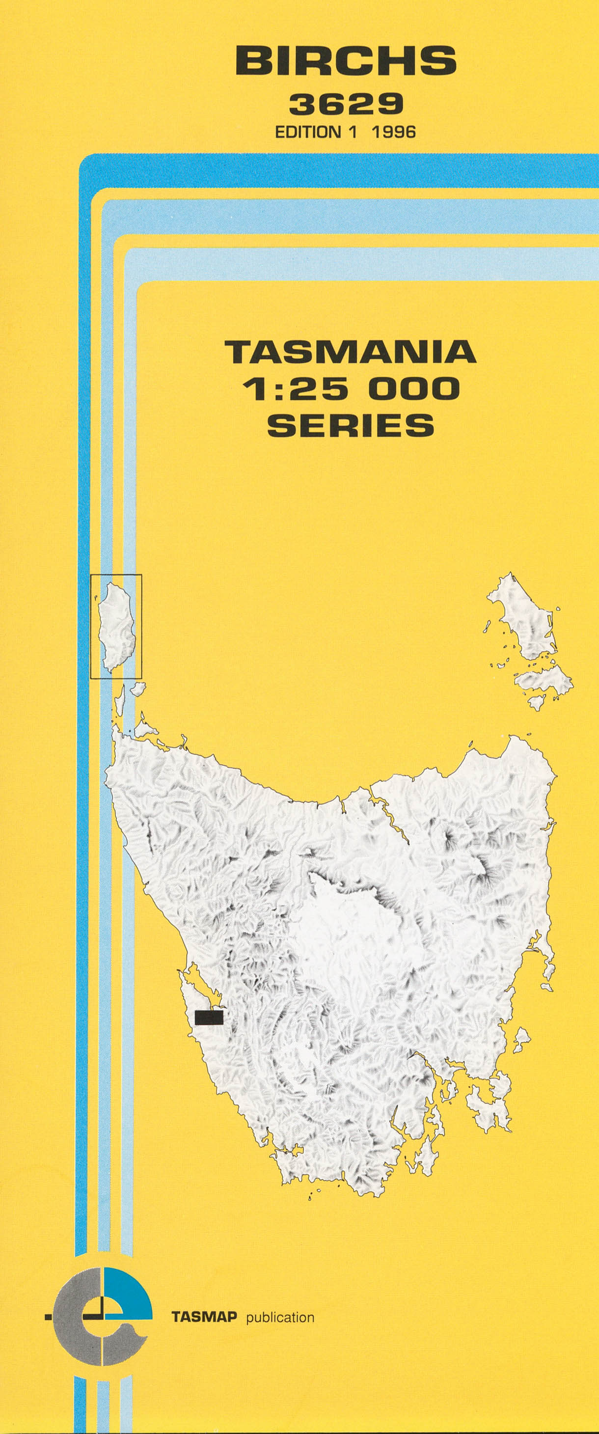 Birchs 1:25000 Topographic/Cadastral Map